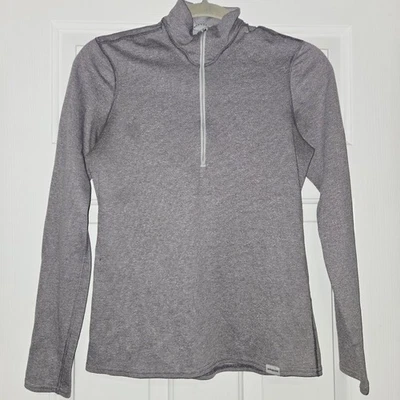 Pullover manga larga para mujer Patagonia Capilene 3 gris púrpura 1/4 cremallera⁹ Foto 1 de 4