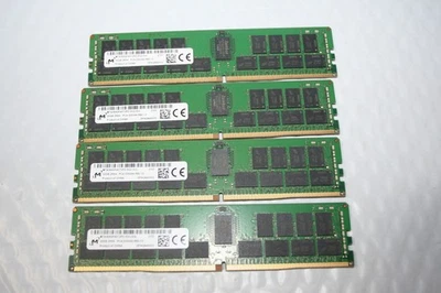 Lot of 4 Micron 32GB PC4-3200AA - Image 1 of 4