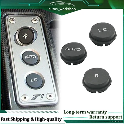 For Ferrari 430 612 599 F1 Gearbox Control Dashboard 3Pcs Button Panel - Image 1 of 4