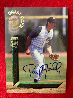 Paul Failla 1994 Signature Rookies Draft Picks Signed #59 7750 California Angels - Image 1 of 4