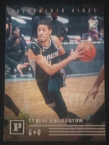 Tarjeta de novato Panini Chronicles Tyrese Haliburton 2020-21 RC No. 103 Kings Pacers - Imagen 1 de 6