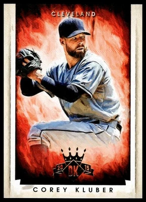 2015 Panini Diamond Kings #32 Corey Kluber - Image 1 of 2