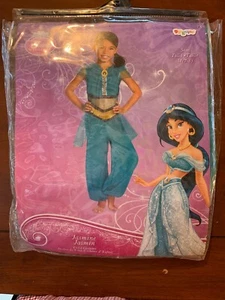 NEW Disney Princess Jasmine Child Costume Dress Girls Kids Outfit M 7-8 - Picture 1 of 2