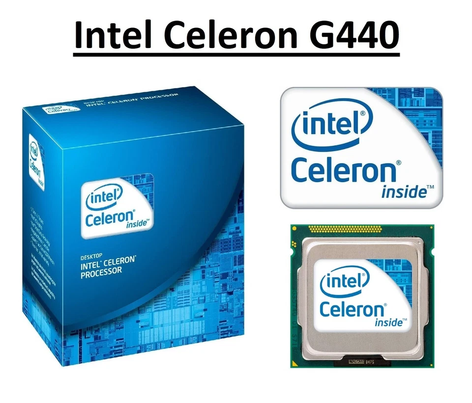 Intel Celeron G440 SR0BY Single Core Processor 1.6 GHz, Socket LGA1155, 35W CPU - Image 1 of 4
