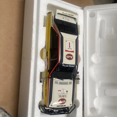 1/18 AUTOART AUDI QUATTRO 1984 SAFARI RALLY. MIKKOLA. 88401 Millennium Nuevo Foto 1 de 4