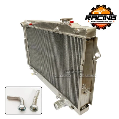 Radiador para Toyota Land Cruiser 1993-1997 / Lexus LX450 1996 1997 4,5 L aluminio Foto 1 de 4