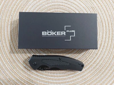 Cuchillo Boker Plus Gemini NGA Asistido por Resorte Negro (3.5" Negro Serr) 01BO503 Foto 1 de 4