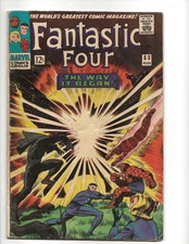 Fantastic Four 53 (1966) 2ND APPEARANCE BLACK PANTHER!!!   CLASSIC!!