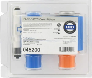Genuine YMCKO Color Ribbon #45200 for Model Dtc4500E Printer - Afbeelding 1 van 3