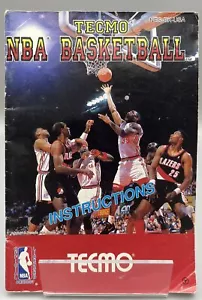 NBA Basketball (Nintendo NES, 1992) solo manuale di istruzioni - Foto 1 di 3