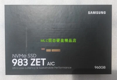 960GB Samsung SSD PCIE 983zet MZ-PZA960BW SLC/10DWPD Solid State Dirve SLC SSD - Image 1 of 3