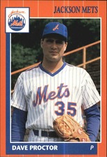 1990 Jackson Mets Grand Slam #14 Dave Proctor