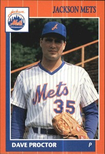 1990 Jackson Mets Grand Slam #14 Dave Proctor