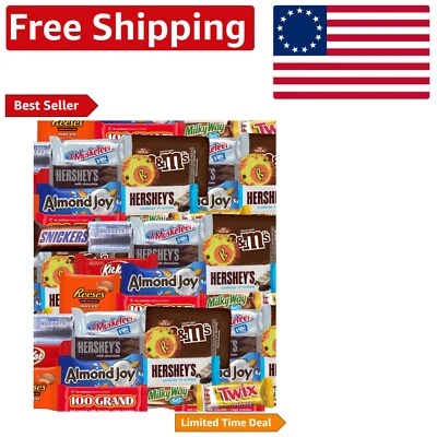 2 LB Bulk Assorted Chocolate Candy Mix - Perfect for Gifts, Parties & Everyday - Image 1 of 2