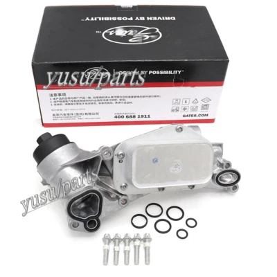 Gates Oil Cooler W/ Oil Filter Assembly Fits Chevrolet Cruze Aveo 1.8L 12992593 - Image 1 of 3