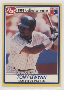 1991 Post Cereal Tony Gwynn #10 HOF
