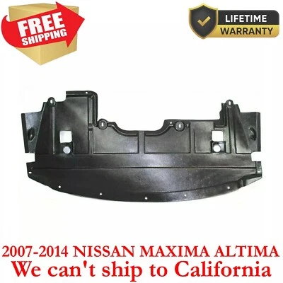 NI1228128 Front Engine Under Cover Splash Shield Nissan Maxima For 2009-2014 Foto 1 de 4