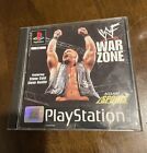 Wwf War Zone Ps1 &#10004; Complete Black Label Sony Playstation Wwe Wrestling Game Cib