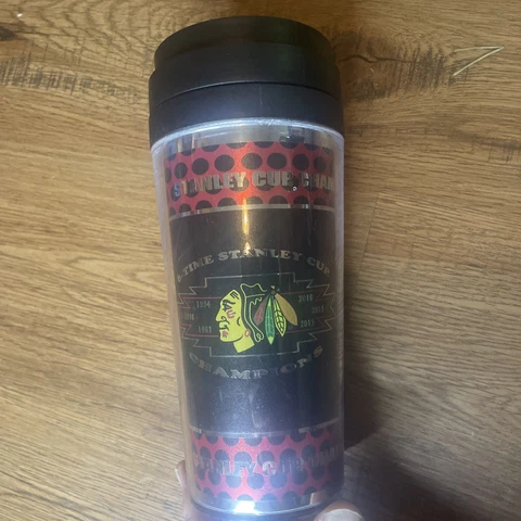 Chicago Blackhawks 2015 Stanley Cup coffee tumbler Cover