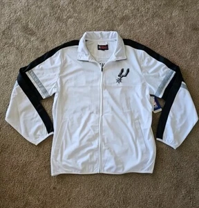 Herren NBA San Antonio Spurs G-III Sports Full-Zip Trainingsjacke weiß Gr. XL NEU - Bild 1 von 7