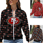 49ers San Francisco Women's Zipper Jacket Women's Coat Loose Outwear,fans Gift