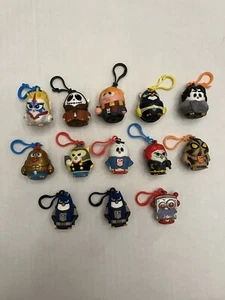 Lot Of 13 Coop Squad Keychains Birds Chickens Backpack Bag Clips - Picture 1 of 8