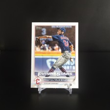 2022 Topps Triston McKenzie Future Stars #470 Cleveland Guardians