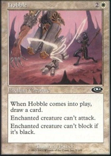 Hobble - Foil ~ Moderately Played Planeshift MTG Magic UltimateMTG White Card - Image 1 of 1