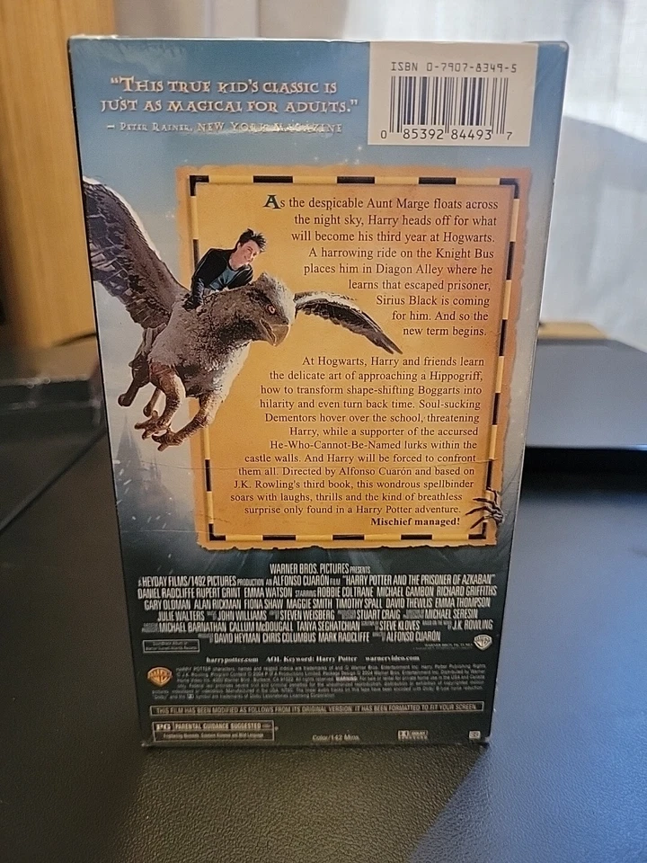 Harry Potter and the Prisoner of Azkaban (VHS, 2004) BRAND NEW SEALED - Image 1 of 2