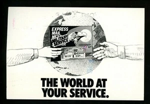 National postcard Week 1989 Dunellen New Jersey NJ Military Envelope Mail World - Picture 1 of 2