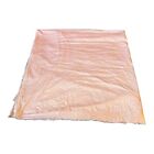 Tissu lingerie extensible vintage en nylon rose clair 3 mètres chemise de nuit artisanat