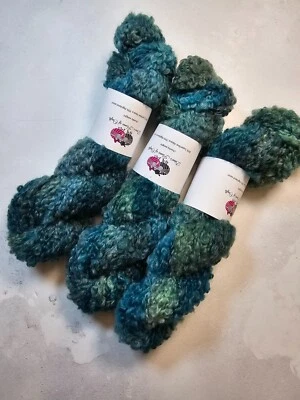 Alpaka/Highland Wolle Garn, Grob Gewicht, 100g, Waterloo - Bild 1 von 4