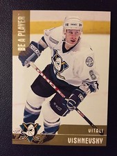 Vitali Vishnevsky 1999-00 Be A Player BAP Memorabilia Gold Card #330 LTD #29/100