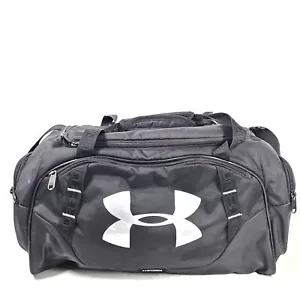 Under Armour UA Undeniable 3.0 Small Duffle Bag Gray Black 1300214 - Picture 1 of 8