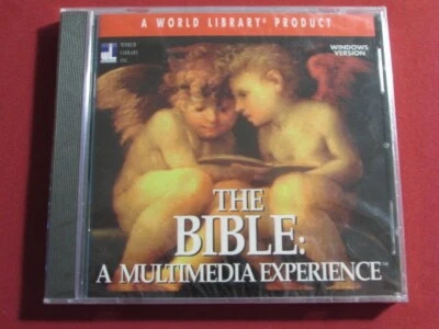 LEARNING COMPANY THE BIBLE: A MULTIMEDIA EXPERIENCE PC WINDOWS VERSION NEW 1995 - Image 1 of 4