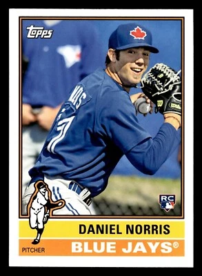 2015 Topps Archives #190 Daniel Norris RC Rookie Toronto Blue Jays - Image 1 of 2