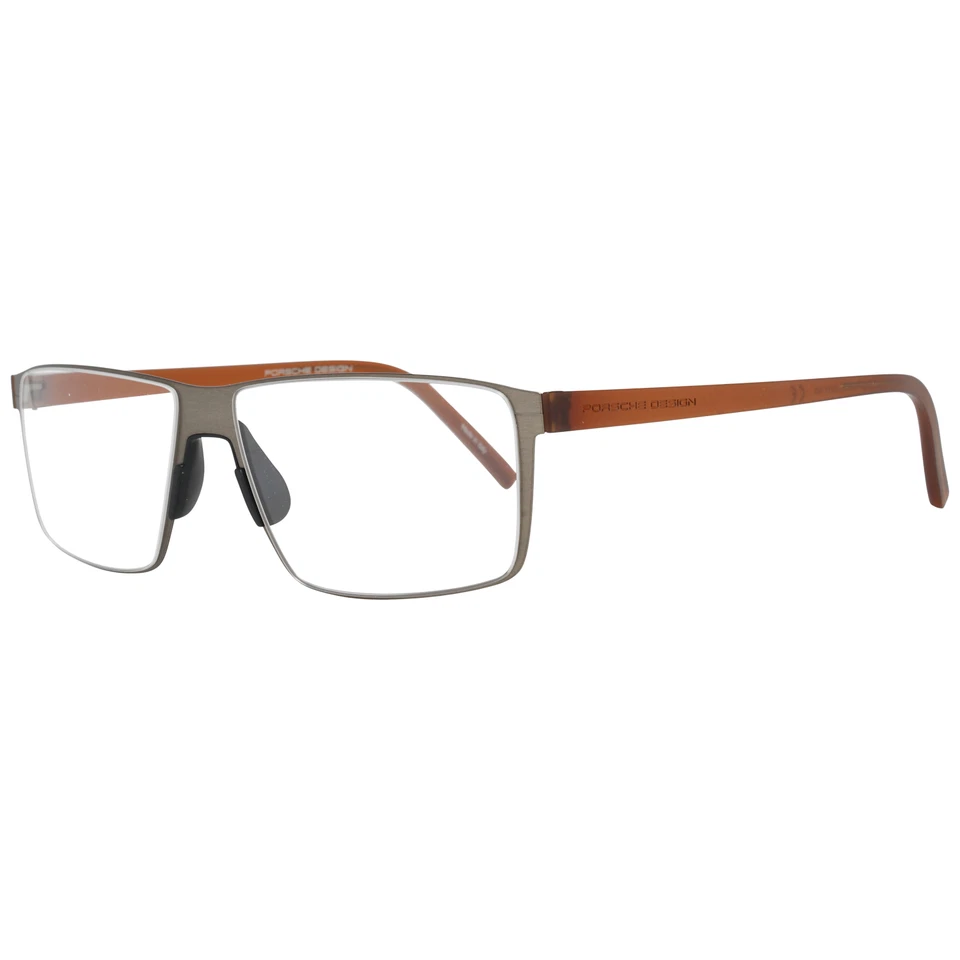 Porsche Design Glasses Frames P8308 B 57mm Men Grey Rectangular Full-Rim - Image 1 of 4