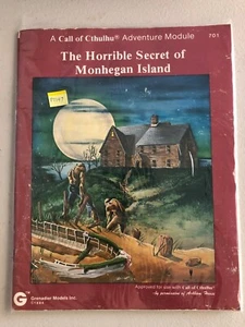 Call of Cthulhu Granadero Horrible Secret of Monhegan Island Módulo 1984 CoC RPG - Imagen 1 de 1