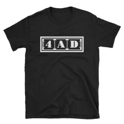 4AD Records logo Shirt, Cocteau Twins, Dead Can Dance, Pixies, Bauhaus, Modern - Image 1 of 2