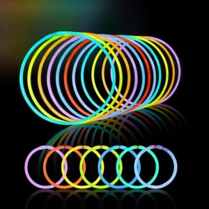 JOYIN 300 Pack Glow Sticks, Glow in The Dark, Neon Light Up, Party Favors - Picture 1 of 8