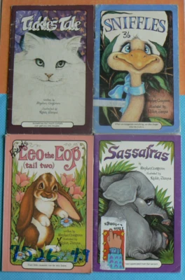 Lot of 4 Serendipity,Stephen Cosgrove:Tickle's Tale,Sniffles,Leo Lop,Sassafrass - Image 1 of 4