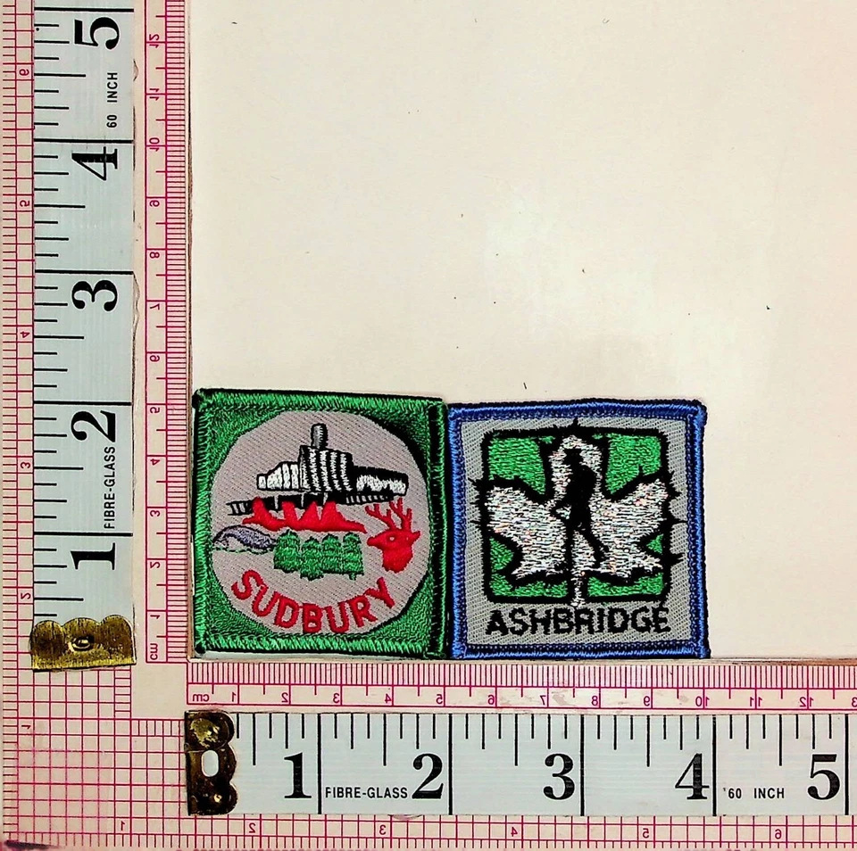 Scouts Sudbury & Ashbridge Jacket Vest Patches Crests Badges - Image 1 of 1