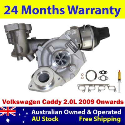 Cargador turbo Billet actualizado para Volkswagen Caddy 2,0 L 2009 en adelante Foto 1 de 4