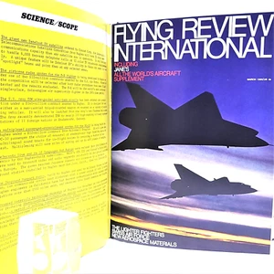 1968 Flying Review International 9/68-4/69 6 Issues Bound Book Vietnam Aircraft - Picture 1 of 14