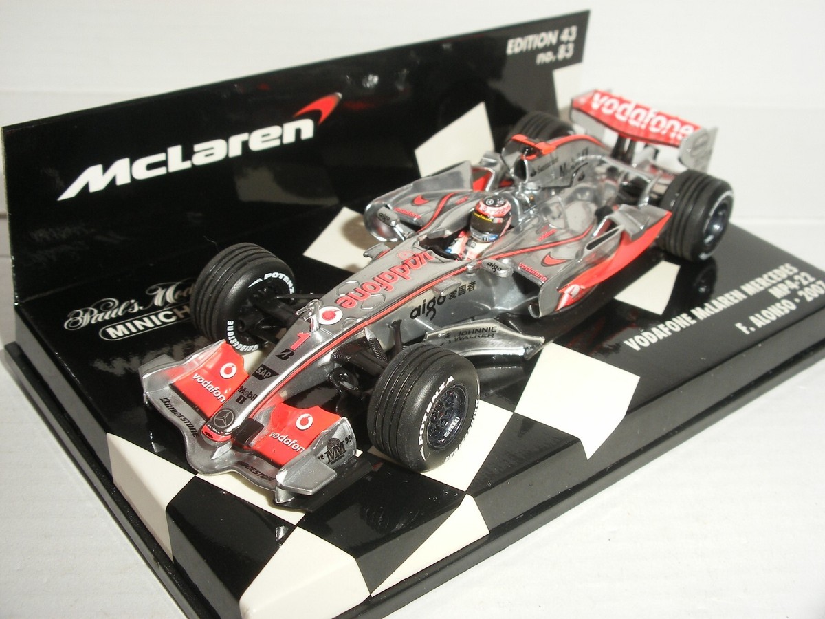 ミニカー MINICHAMPS McLAREN MERCEDES F.ALONSO Minichamps 1:18 F. Alonso Vodafone McLaren Mercedes MP4-22