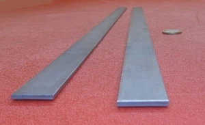 1018 Steel Bar, 1/8" Thick x 1.0" Wide x 24" Length, 2 Pcs - Picture 1 of 16