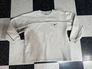 Vintage Nike Sweatshirt Men's XL White Tag Pullover Crewneck Made In USA - Picture 1 of 7