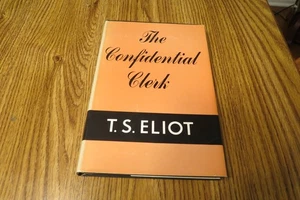 T.S. Eliot. The Confidential Clerk. 1954 First American Edition HC. - Bild 1 von 10