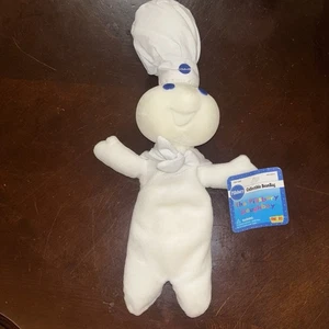 Peluche The Pillsbury Doughboy Beanbag da collezione 1997 Fun4All 41800 Poppin Fresh - Foto 1 di 14