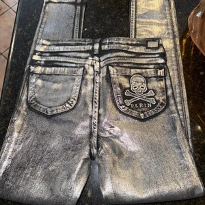 Philipp Plein girls jeans, size 10 years - Picture 1 of 5